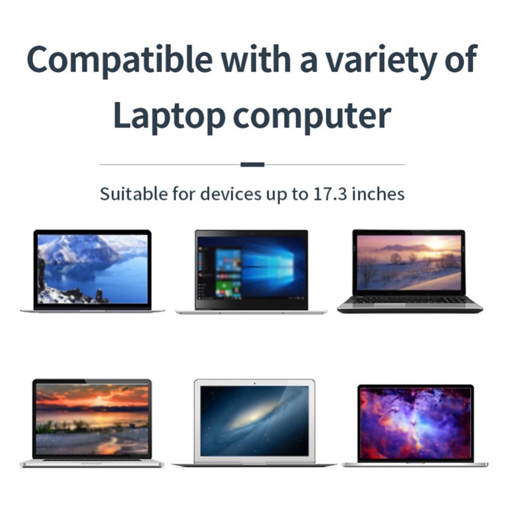 Bærbar Laptopstativ Aluminium Sammenleggbar Notebookstøtte Laptopbase Macbook Pro Holder Justerbar Brakett Datatilbehør