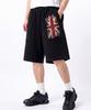 UNDEROFF Low-Cut Out-Pocket Bermuda Pants Union Jack Black
