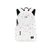 Polyester Backpack Regular Unisex White ABSV621-1