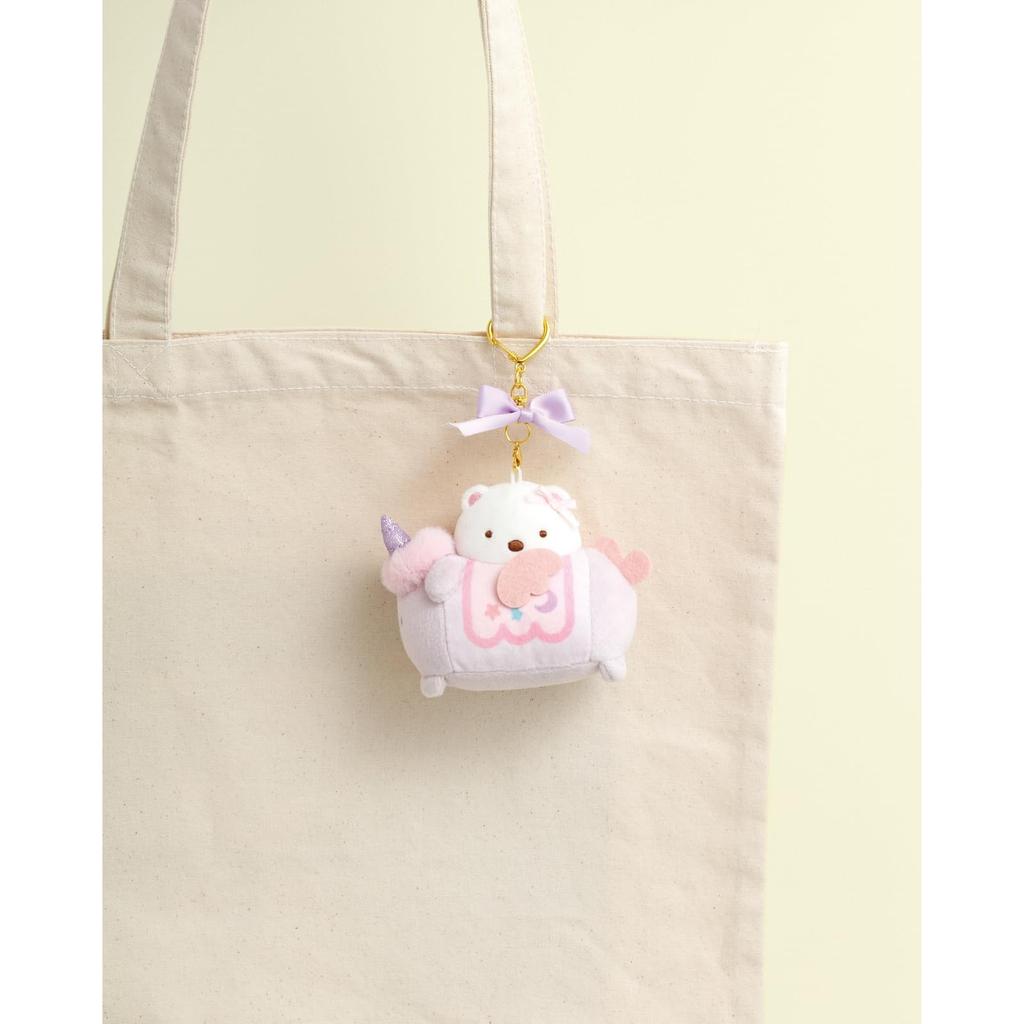 Sumikkogurashi Hängendes Plüschtier Polar H80 x B85 x T60mm San-X "Minikko Kindergarten" Spielzeug, Bär, MV23501,