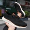 Brand Trend Casual Shoes for Men Wear Resistant and Buffer Thick Soled Fitness Sneakers Outdoor Breathable Men's Running Shoes