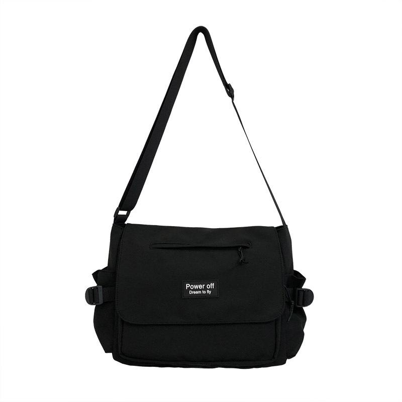 Ins College Students Shoulder Messenger Bag Class Casual Backpack Japanese Bag Female Harajuku Retro Mailman Bag School Bag