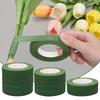 Floral Tape for Bouquet Wrapping Green Paper Adhesive for Artificial Flowers and Plant Stems DIY Crafting and Arranging