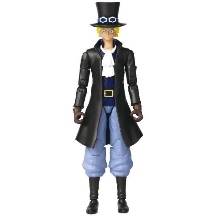 Figurine Anime Heroes - BANDAI - One Piece Sabo 17 Cm - 16 Points D'articulation