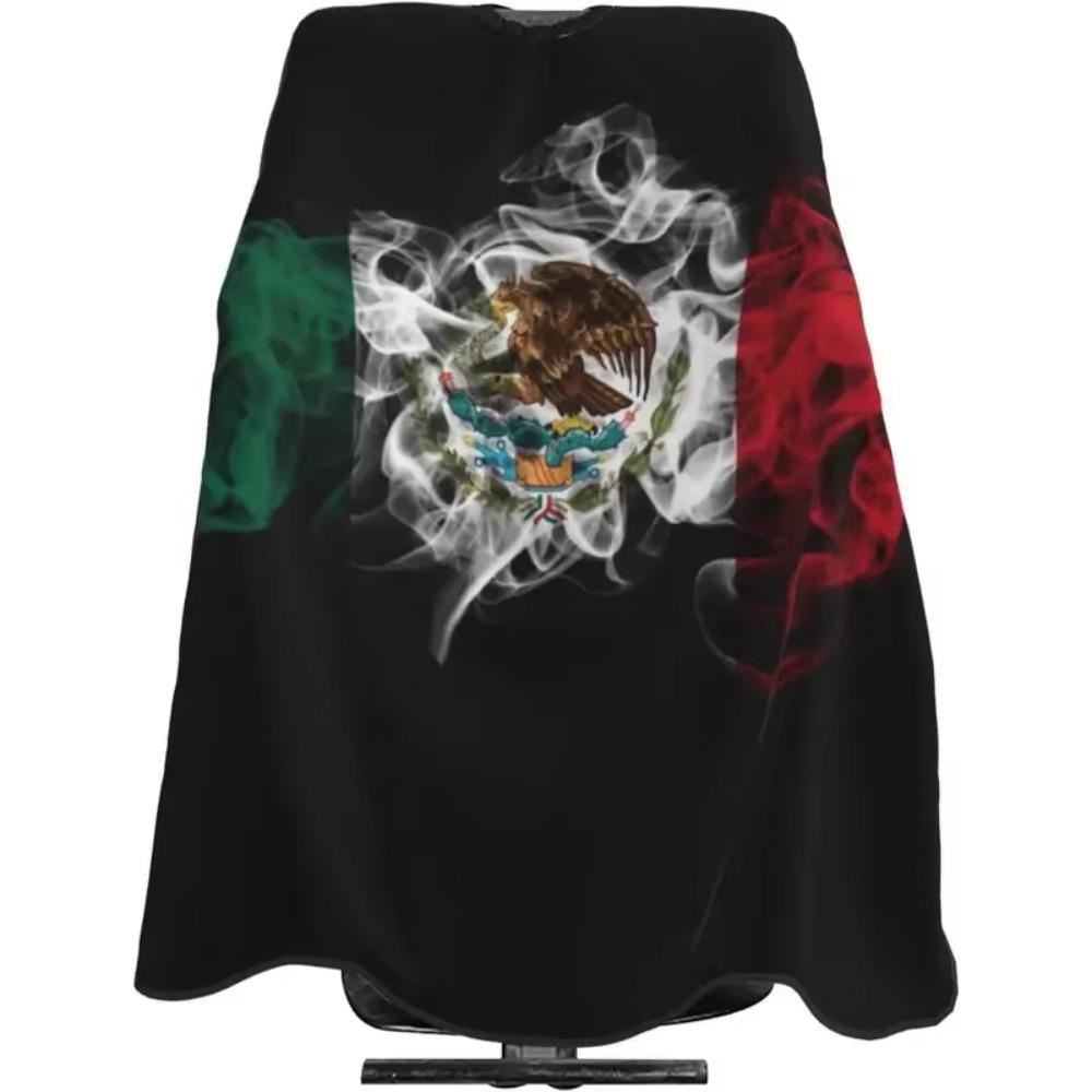 Cape de Coupe de Cheveux Imperméable pour Salon Cape de Barbier Tissu pour Coiffeur Robe Coiffeur