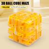 3D Puzzle Ball Maze Toy Stress Resistant Kids Fingertip Puzzle Intelligence Cube Magic Toys  Gift