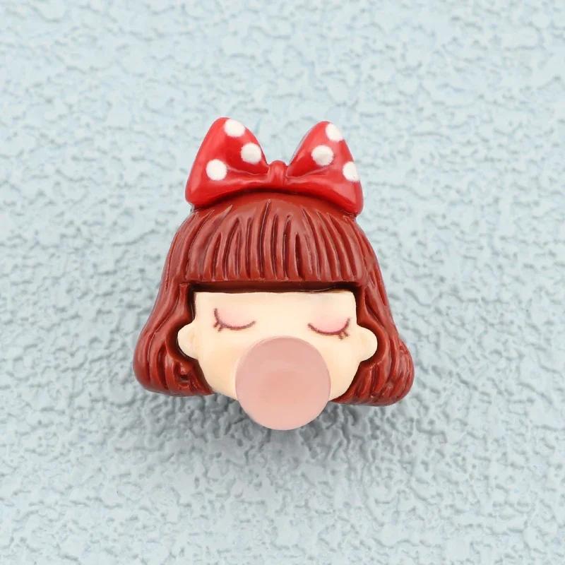 1 Stück Schnürsenkel Dekoration Clips Schnürsenkel Schnalle für Mädchen Kinder Cartoon Krone Kuchen Süßigkeiten Macaron Farbe Schuhe Zubehör