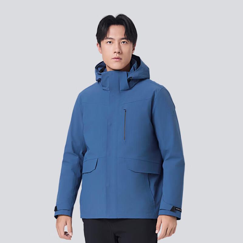 SCALER Men's 3-in-1 Waterproof Goose Down Winter Jacket