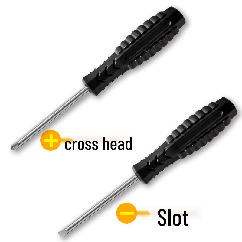 100-Piece 2.0/3.0mm Phillips Screwdriver Set - Black Handle, Small Size, Dual-Use, Ideal for Toy Repair and Gifts