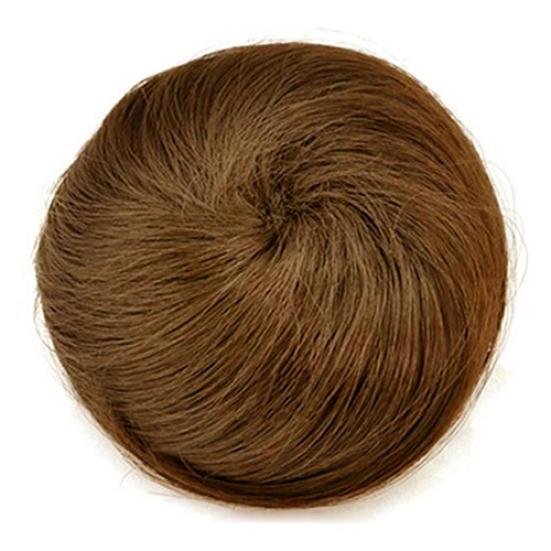 

1 шт. женские шиньон из синтетического волокна, накладные волосы для наращивания, ложный парик в виде булочки