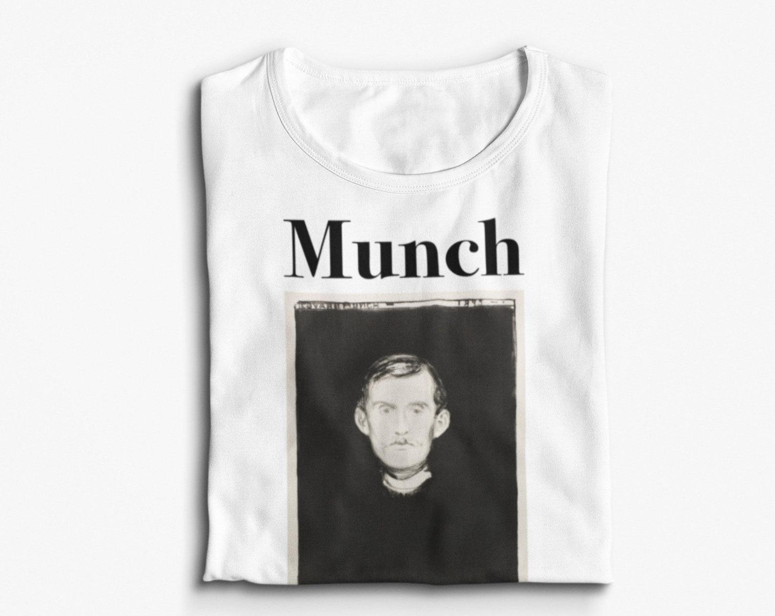 Edvard Munch Self-Portrait T-Shirt - Art Institute of Chicago 3XL
