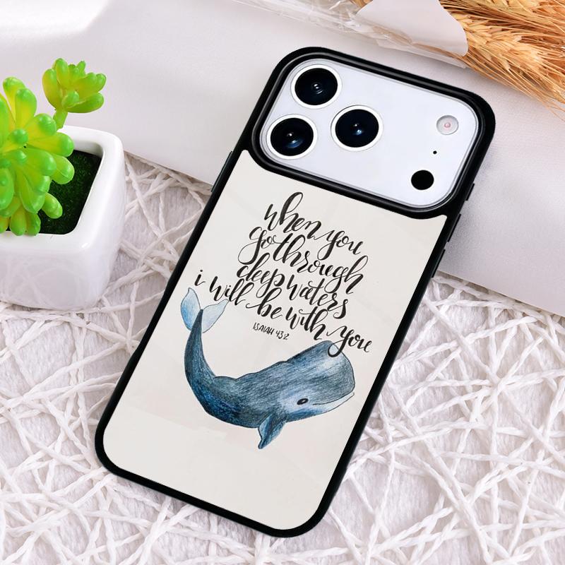 Jesus God Bible Quotes Phone Case for iPhone 17 Air 16 15 11 12 14 13 Pro Max Shockproof Cover