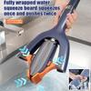 Mini Mop Self Squeeze Mop Powerful Folding Household Clean Tools No Hand Wash Strong Absorbent Mop for Bathroom Kitchen Desktop