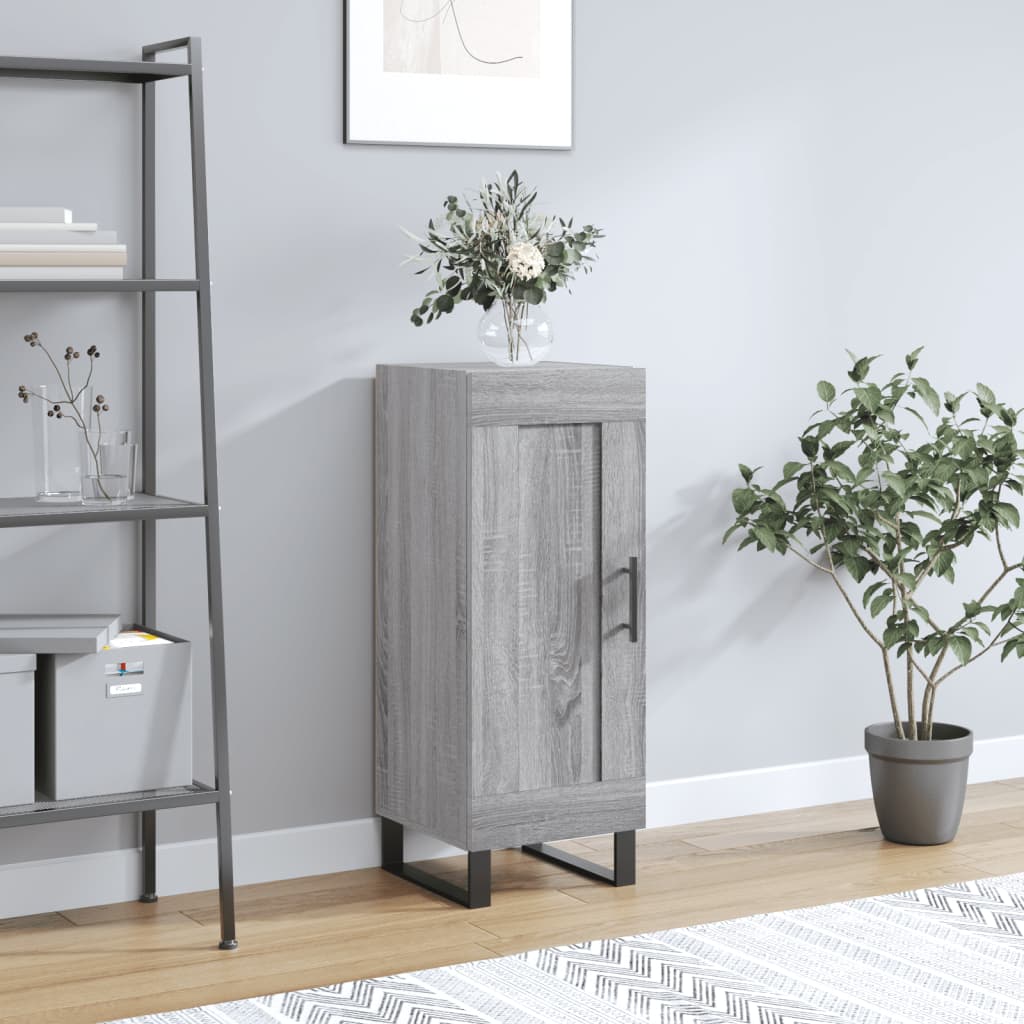 Sideboard Gray Sonoma 34.5 x 34 x 90 cm Particleboard