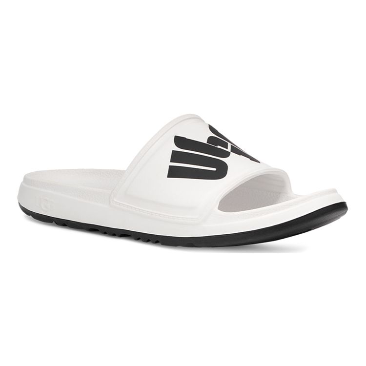 UGG Wilcox Slide Удобные легкие модные сандалии мужские сандалии белые 1129111-WHT 41 — фото 3