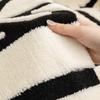 Geometric Patterns Thickened Winter Plush Warm Sofa Cover Durable Couch Cushion for Living Room Furniture Dust-proof Blanket