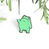 Talos Brooch Pin Funny Anime Alloy Cute Frog Cartoon Animal Brooch for Kids