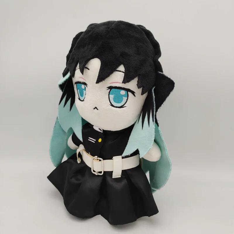 New 26cm Demons Slayer Tokitou Muichiro Plush Toys Cute Soft Stuffed Home Room Decor Dolls for Kid Birthday Christmas Gift