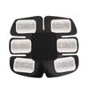 EMS Muscle Stimulator - Intelligent Wireless - Abdomen Patch - Controllers Included - Black