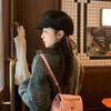 Solid Color Retro Berets Hat Korean Style Painter Cap Fashion Vintage Newsboy Cap  Girls