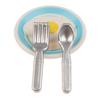 6Pcs Dollhouse Miniature Eggs And Milk Toys Doll Food Kitchen Accessories
