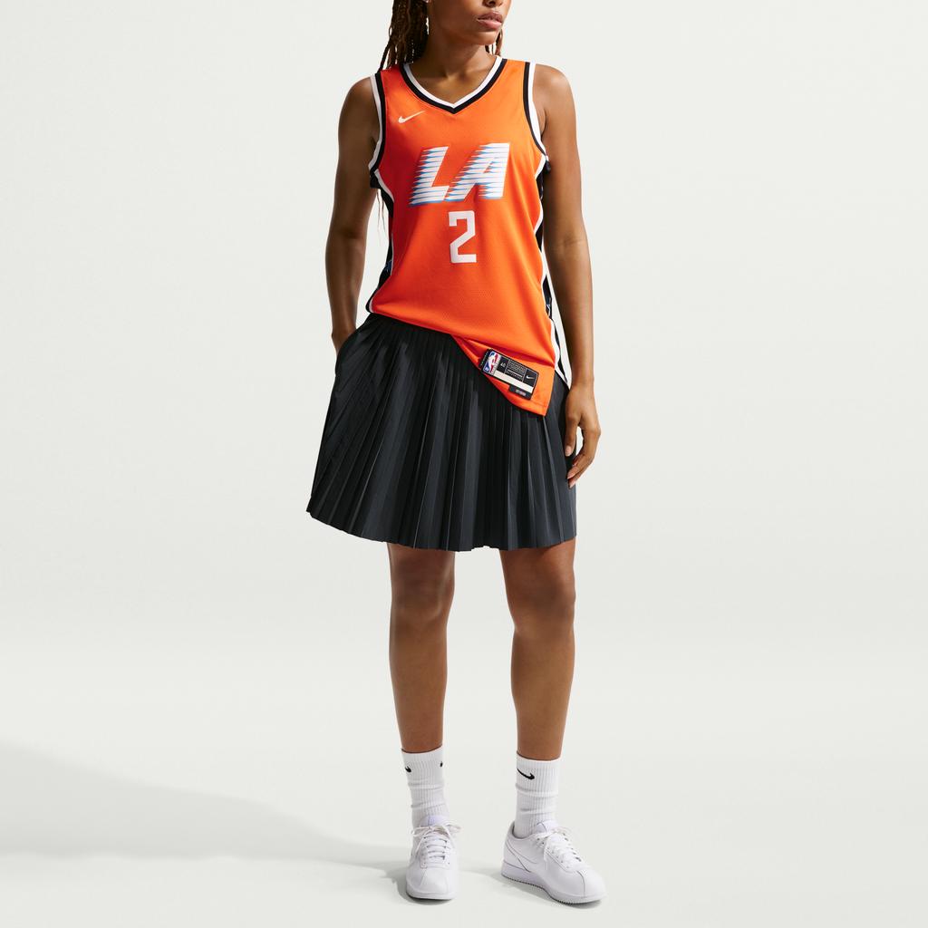 Nike FW25 Kawhi Leonard Swingman NBA Los Angeles Clippers 2025-26 City Edition Maglia da Basket Senza Maniche Scollo a V Uomo jersey HM5984-821