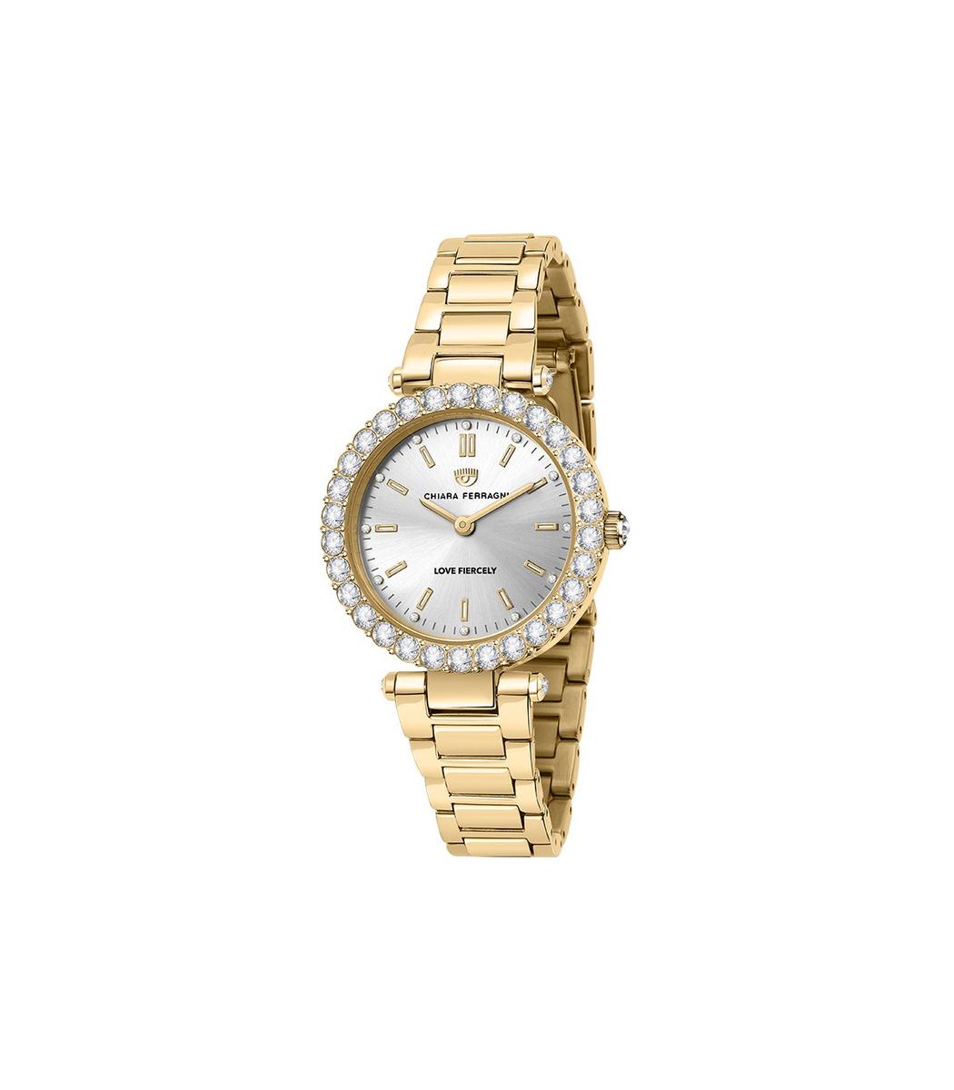 Super Merchant Herren Silber Uhr Chiara Ferragni R1953103501. Quarz, Farbe Frau.
