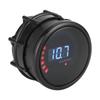 Universal Voltmeter Gauge Voltage Meter LED Digital Display 52mm Dia for 12V Auto