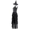 Witch costume cospay Halloween costume, European and American adult ladies cape witch costume