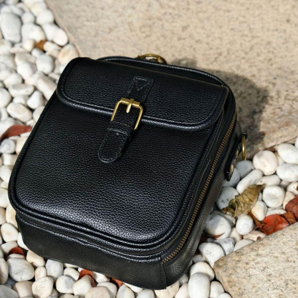 With Adjustable Removable Strap Crossbody Leather  Bag Large Capacity Phone Handbag  Gifts