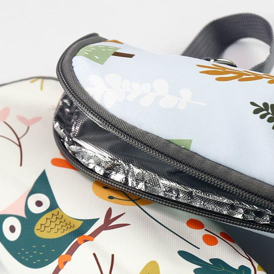 Torba Izolacyjna na Butelkę dla Niemowląt Przenośny Podgrzewacz do Butelek Termiczny Pouch do Przenoszenia Butelek dla Niemowląt ze Paskiem