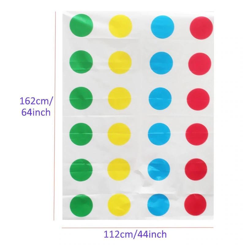 Fun Twister Educational Toy Game Pad for Kids Adult Sports Moves