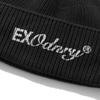 EXTRAORDINARY Exodnry Short Beanie Black