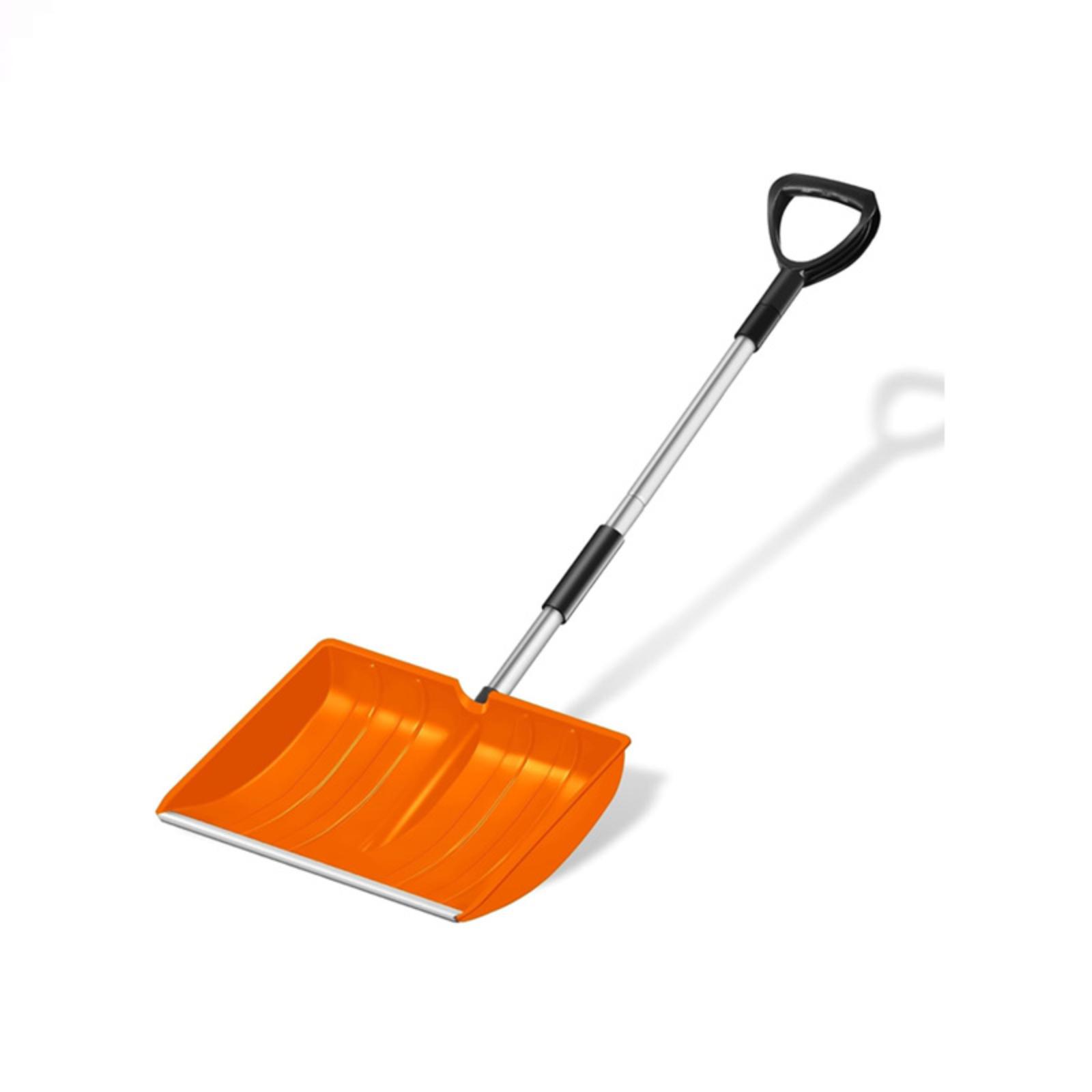

Snow Shovel, Large Capacity Snow Shovel With D-Grip, Non- Sponge And Aluminum For Car- One Size оранжевый