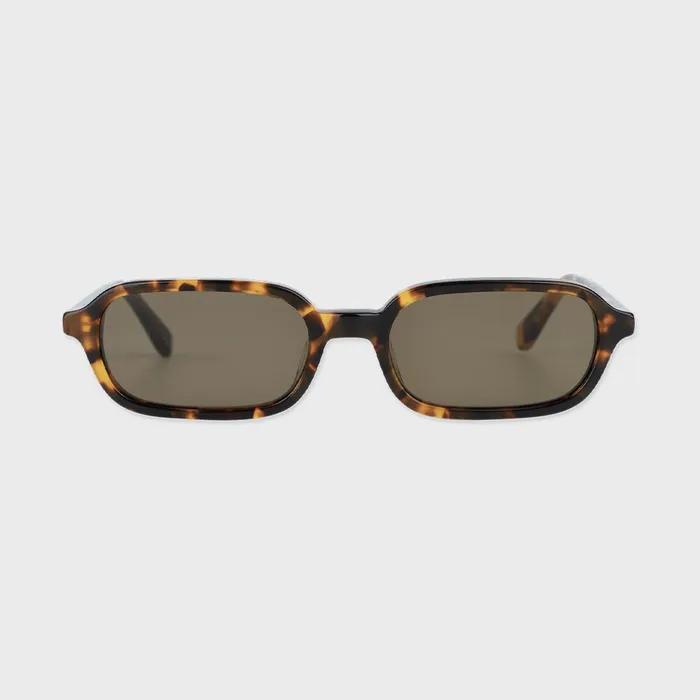 SQUARE SUNGLASSES brown