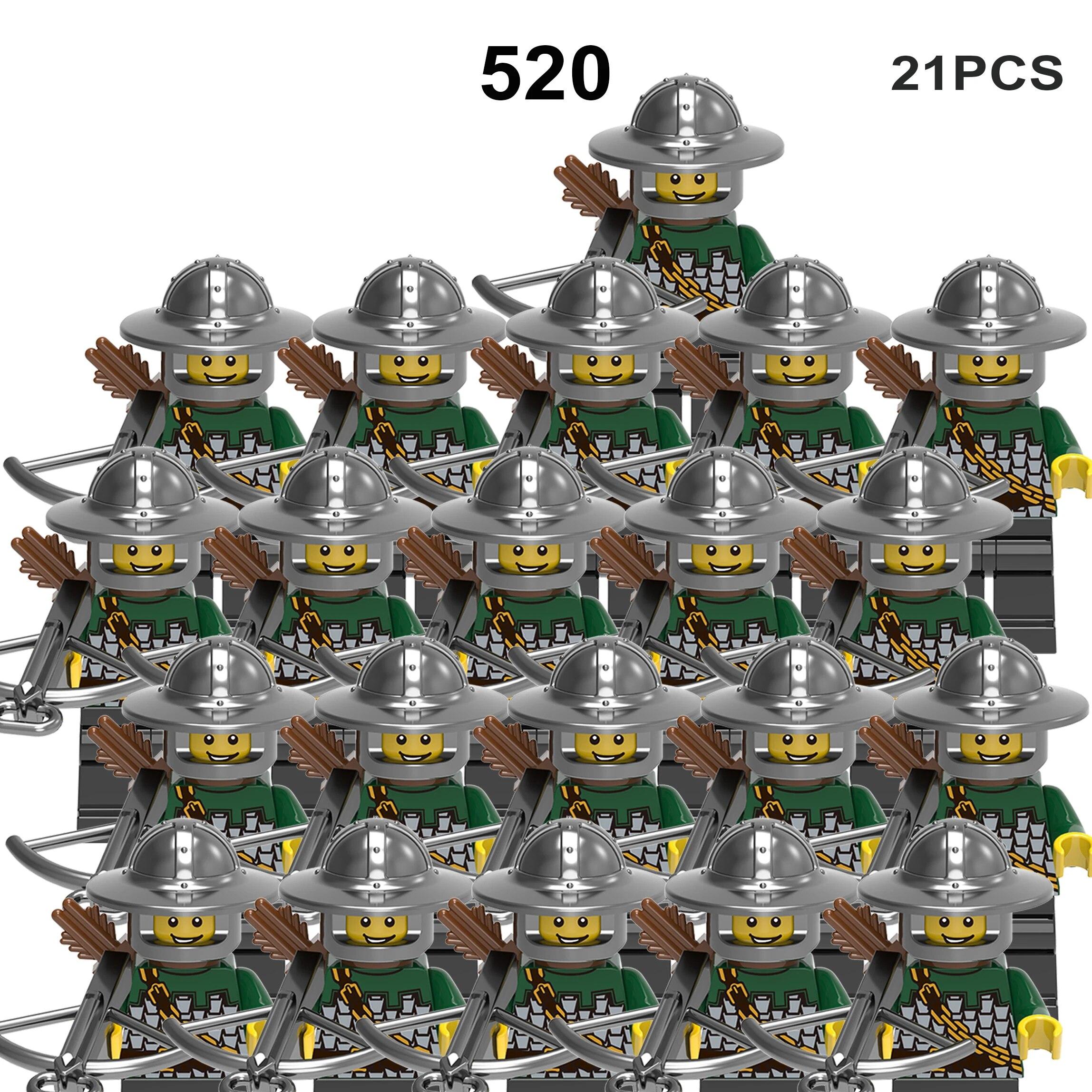 

MOC средневековые военные армейские строительные блоки, римский солдат, меч, фигурки, рыцари, щит, оружие, аксессуары, кирпичи, игрушки