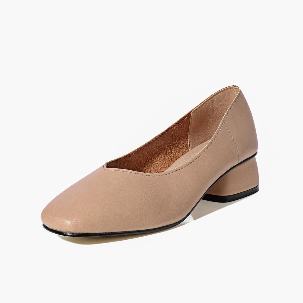 Купить Женские туфли в стиле ретро с квадратной головкой, повседневные ...