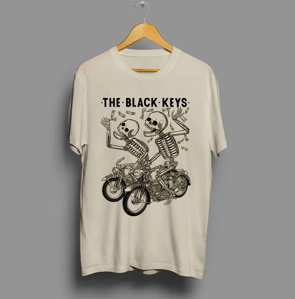 

NEW The Black Keys Band Gift Fan Yellow Sand All Size S-5XL T Shirt AR07 Unisex T-Shirt S