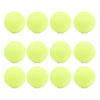 12 Pack Tennis Balls Rubber Felt Pressure Training Tennis Balls Practice Balls with Storage Bag for Beginner Training
