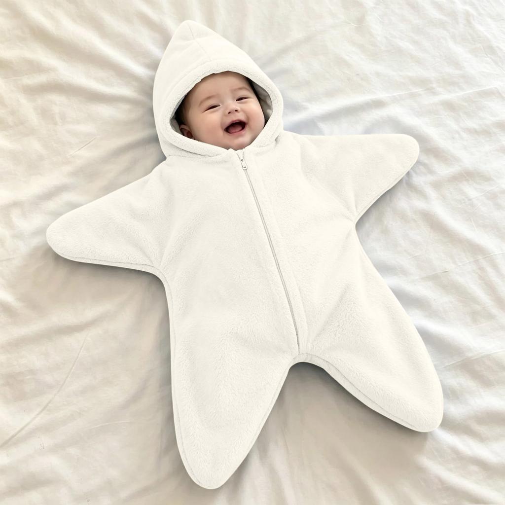 Baby Swaddle Sleep Sack, Thick -Startle Infant Wrap with for Newborns, Cozy Baby Sleeping Bag for Outdoor Use