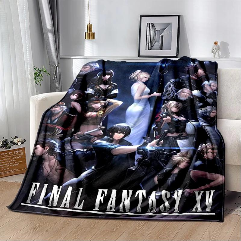 New Style Cloud Tifa Aerith Final Fantasy Games Sephiroth Blanket,Soft Throw Blanket for Home Bedroom Bed Sofa Cover Kids