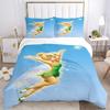Tinkerbell'S Flight Print 3Pcs Bedding Setduvet Cover With 2 Bedropillowcase Home Birthday Gift