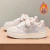 Retro Thick Baseplate Shoes Women's New Spring and Autumn Versatile Shallow Mouth Round Head Breathable Little White Shoes Women's Shoes