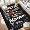 Personalizowany dywanik z nadrukiem Grand Theft Auto VI z imieniem, wszechstronny dywan do wystroju domu, do pokoju zabaw, mieszkania, na balkon, do przedpokoju, korytarza, prezent