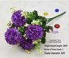 Fiori di Gigli Artificiali in Seta a Stelo Singolo per Decorazione Soggiorno o Tavola da Pranzo