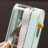 2PCS Floss Dispenser Automatic Pop-up Portable Storage Box Refillable with Ergonomic Picks Floss Case
