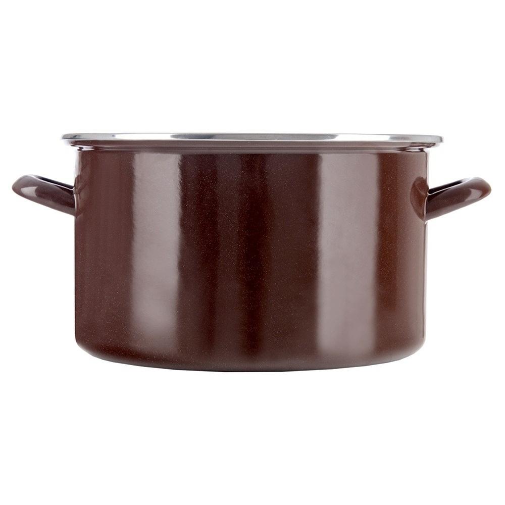 Traditional Enameled Cooking Pot for Gas and Induction 28 Cm 8L