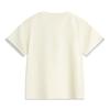Li-Ning Sport Lifestyle Series Simple Loose Letter Short Sleeve T-Shirt Women Tops Pearl-White AHSV732-1