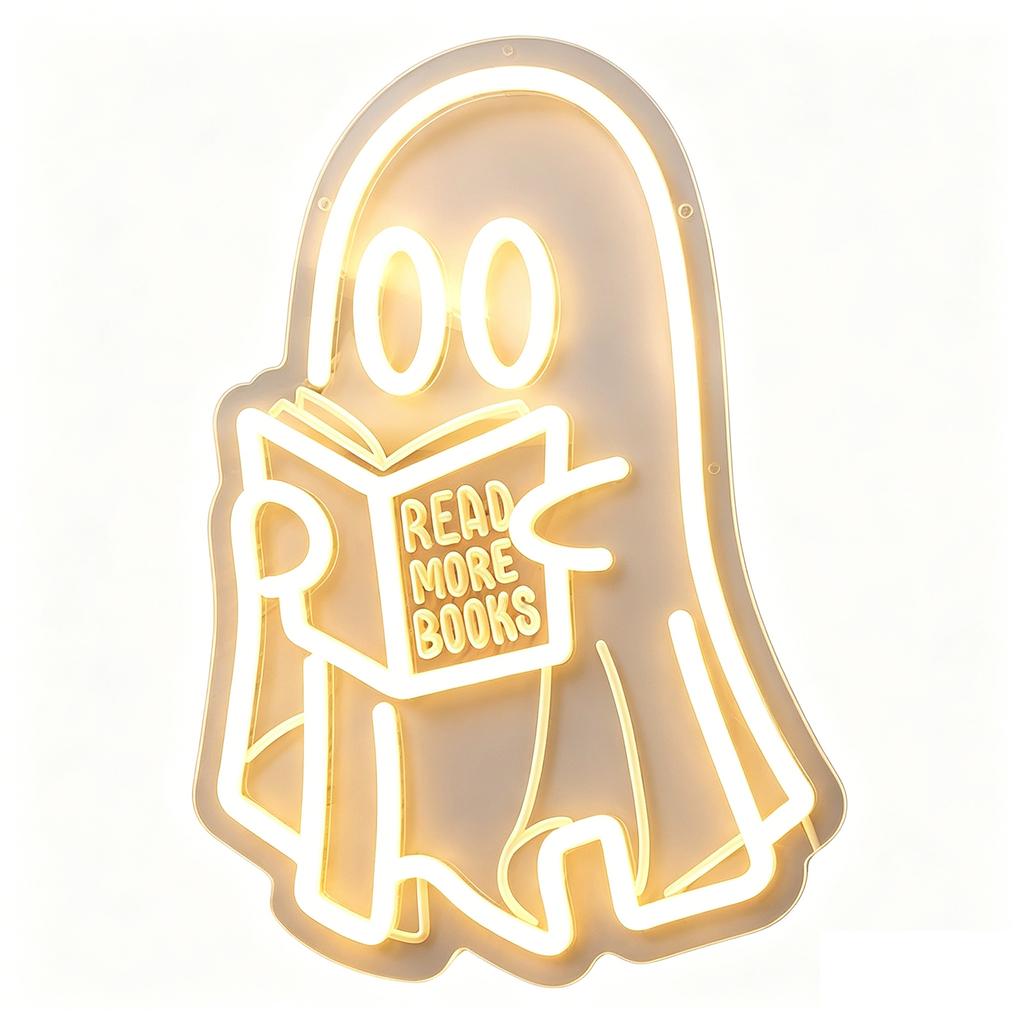 Halloween Neon Sign USB Powered Decorative Light for Party and Home Decor