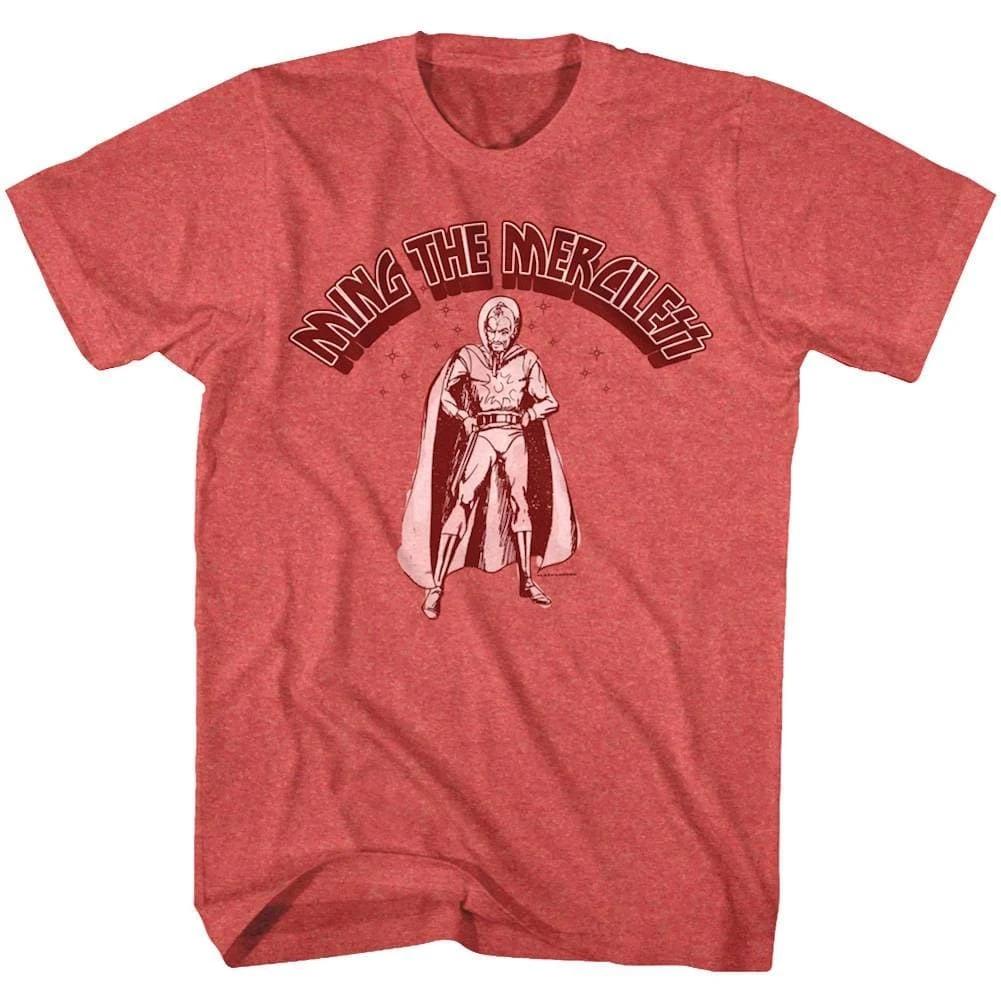 Ming the Merciless Caped Men s Red T Shirt M